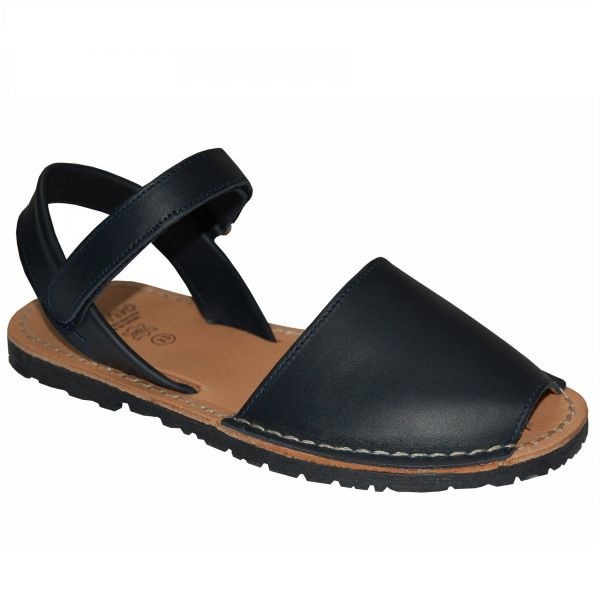 Sandale B1822 Panyno din piele, Bleumarin