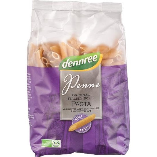Penne din Grau Dur Integral Bio Dennree 500gr