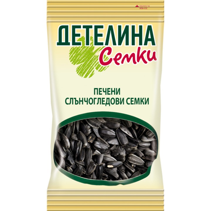 Печени слънчогледови семки без сол Детелина, 150 гр