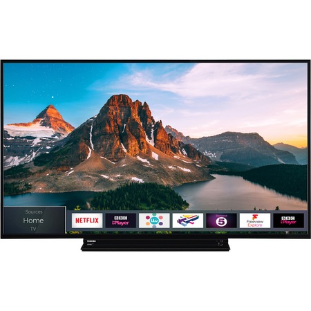 Televizor LED Smart Toshiba, 140 cm, 55V5863DG, 4K Ultra HD, Clasa A+