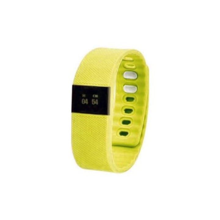 Bratara Fitness LED, Bluetooth V4.0 Astrum SB110 V2 Albastru
