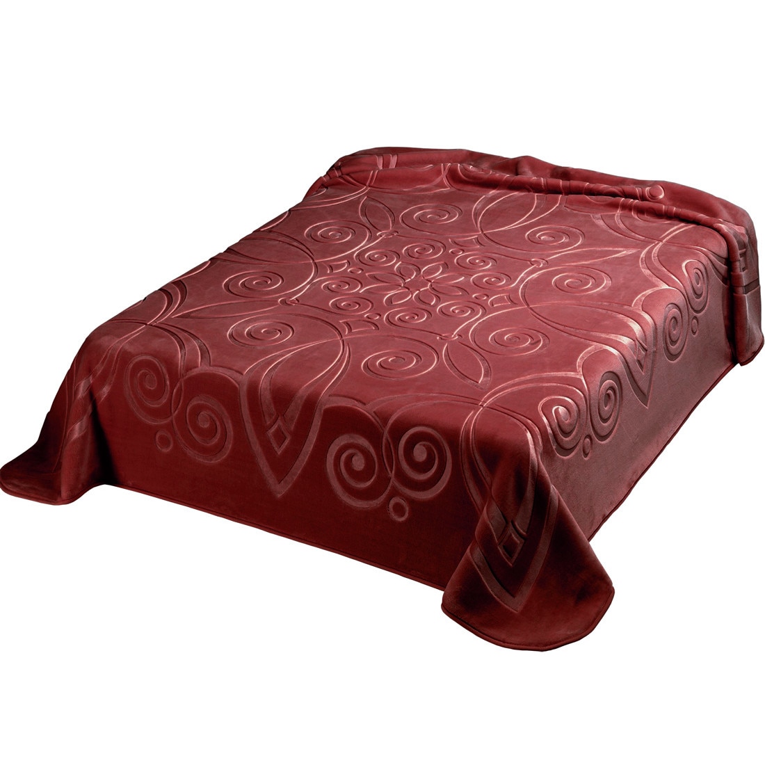 Patura pentru pat dublu Belpla Ster 516 Visiniu