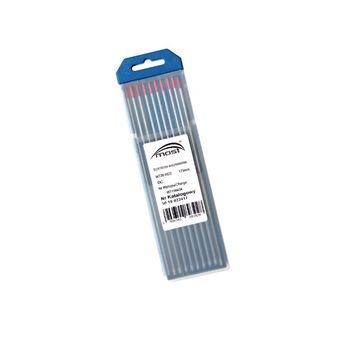 Set electrozi Wolfram WT-20 fi 2.4x175 mm AC/DC Rosu, 10 bucati Set electrozi Wolfram WT-20 fi 2.4x175 mm AC/DC Rosu, 10 bucati