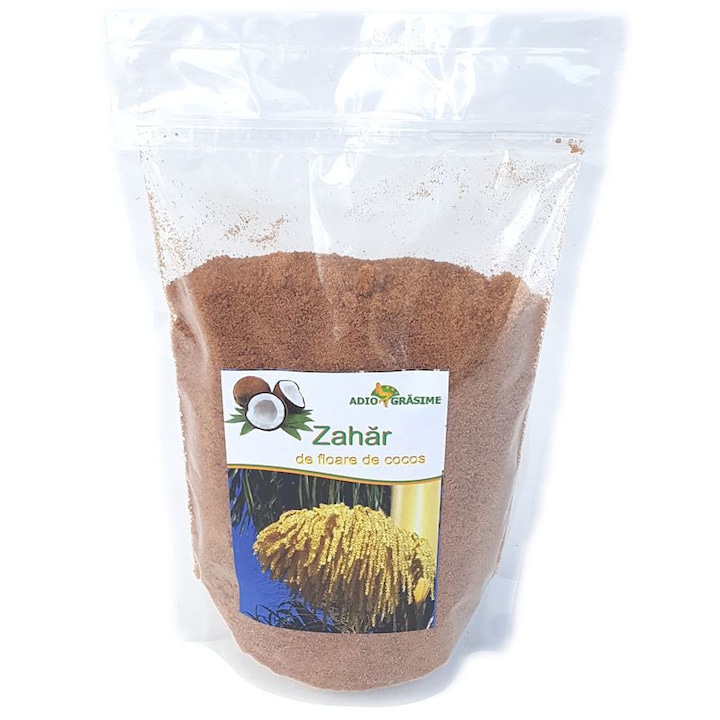 Zahar de floare de cocos, AdioGrasime, 500g