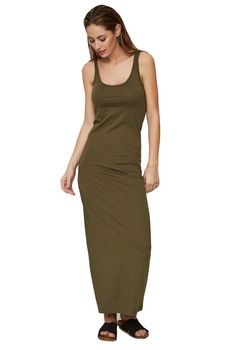Rochie lunga dama, Vero Moda, 10108209 olive, Verde, M Rochie lunga dama, Vero Moda, 10108209 olive, Verde, M