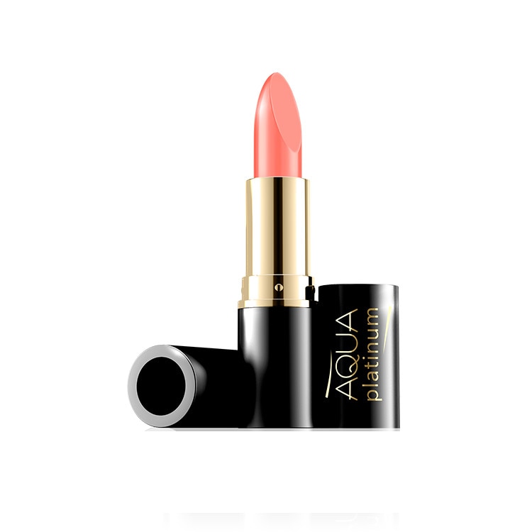 Ruj de buze Eveline Cosmetics Aqua Platinum nuanta 485