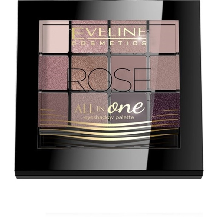 Fard de pleoape Eveline Cosmetics All in One - Rose