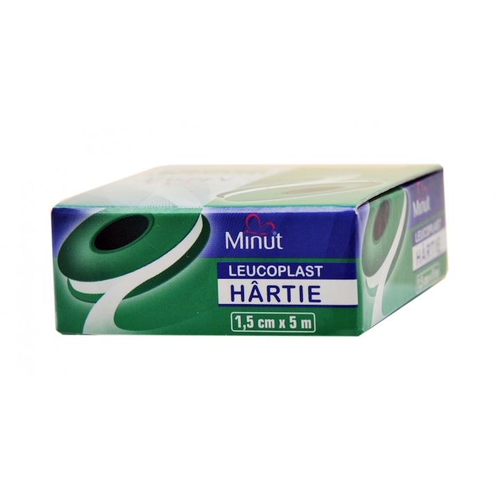 Leucoplast hartie Minut 1.5 cm x 5 m