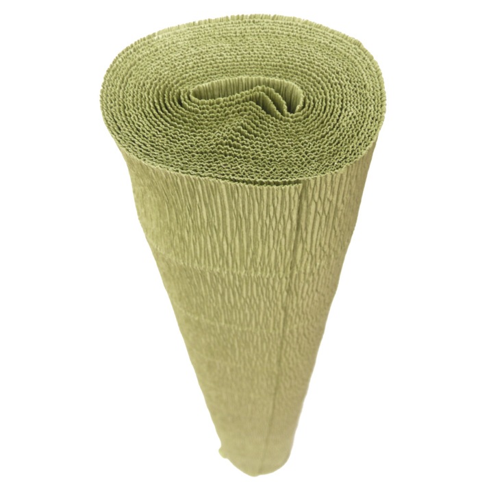 Флорална еластична креп хартия 180гр - Sage Green