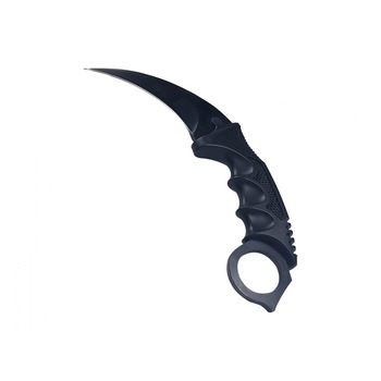 Cutit ,lama Tip Counter Strike , CS GO Karambit Negru , cu Snur si Teaca AMRY C10016 Cutit ,lama Tip Counter Strike , CS GO Karambit Negru , cu Snur si Teaca AMRY C10016