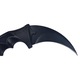 Cutit karambit cu tais, CS:GO, teaca si snur de agatat, negru