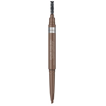 Creion pentru sprancene automatic Rimmel London 2-in-1 Brow this Way 001 Blonde, 0.4 g Creion pentru sprancene automatic Rimmel London 2-in-1 Brow this Way 001 Blonde, 0.4 g