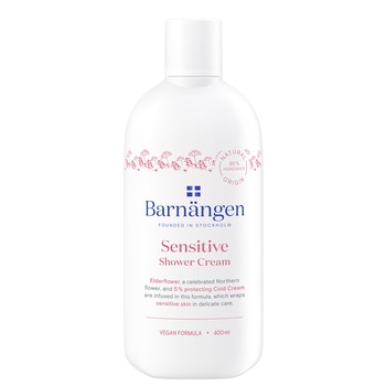 Crema de dus Barnangen Sensitive pentru piele sensibila, 400ml Crema de dus Barnangen Sensitive pentru piele sensibila, 400ml