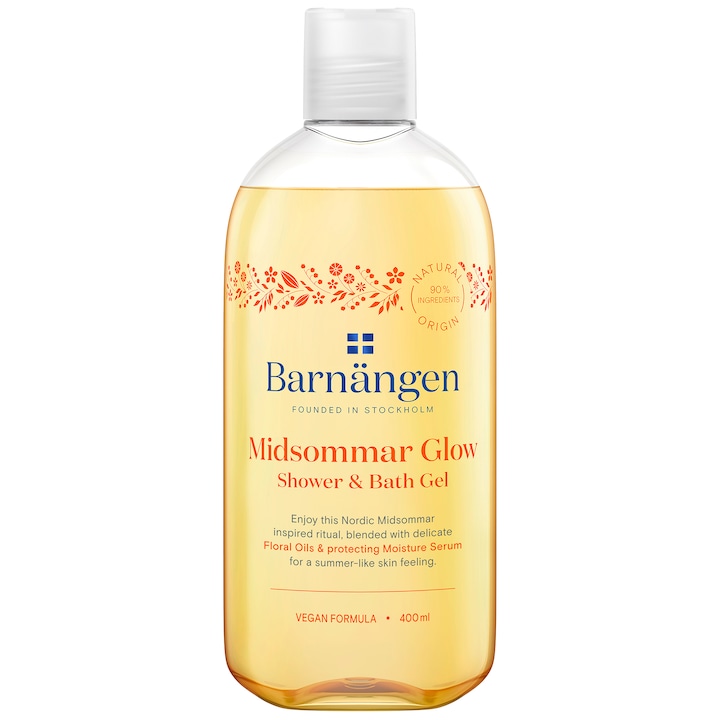 Душ гел Barnangen Nordic Rituals Midsommar Glow, 400 мл