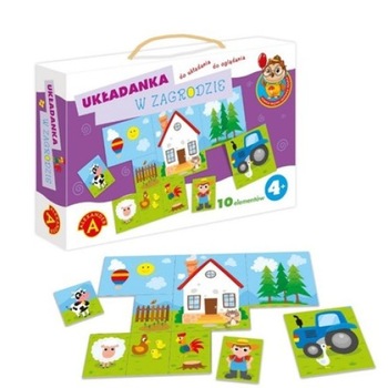Puzzle Alexander Owl Smart Head, La ferma Puzzle Alexander Owl Smart Head, La ferma
