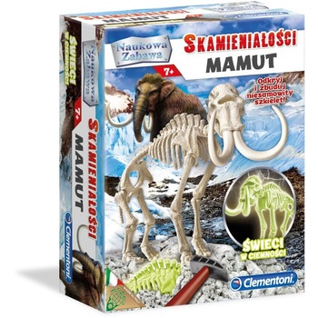 Jocuri educative, Clementoni, Mamutul fosforescent Jocuri educative, Clementoni, Mamutul fosforescent