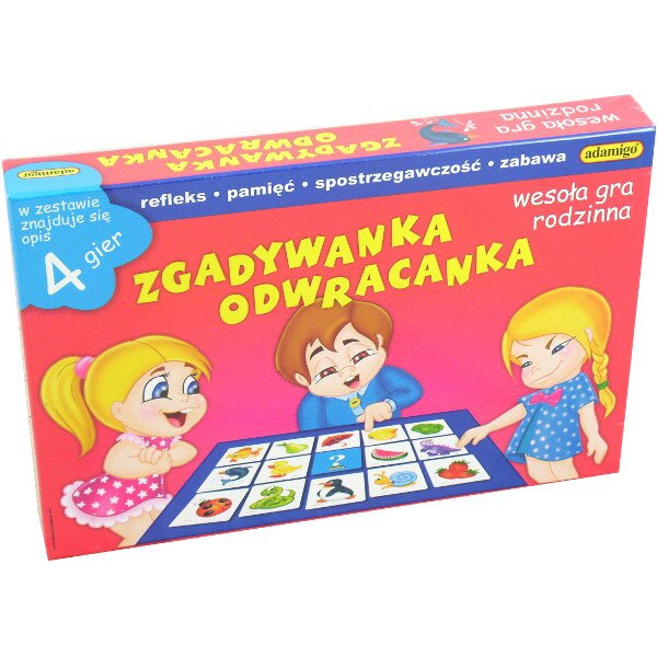 Joc educational Lotto Animale Adamigo, Multicolor, 3 ani+