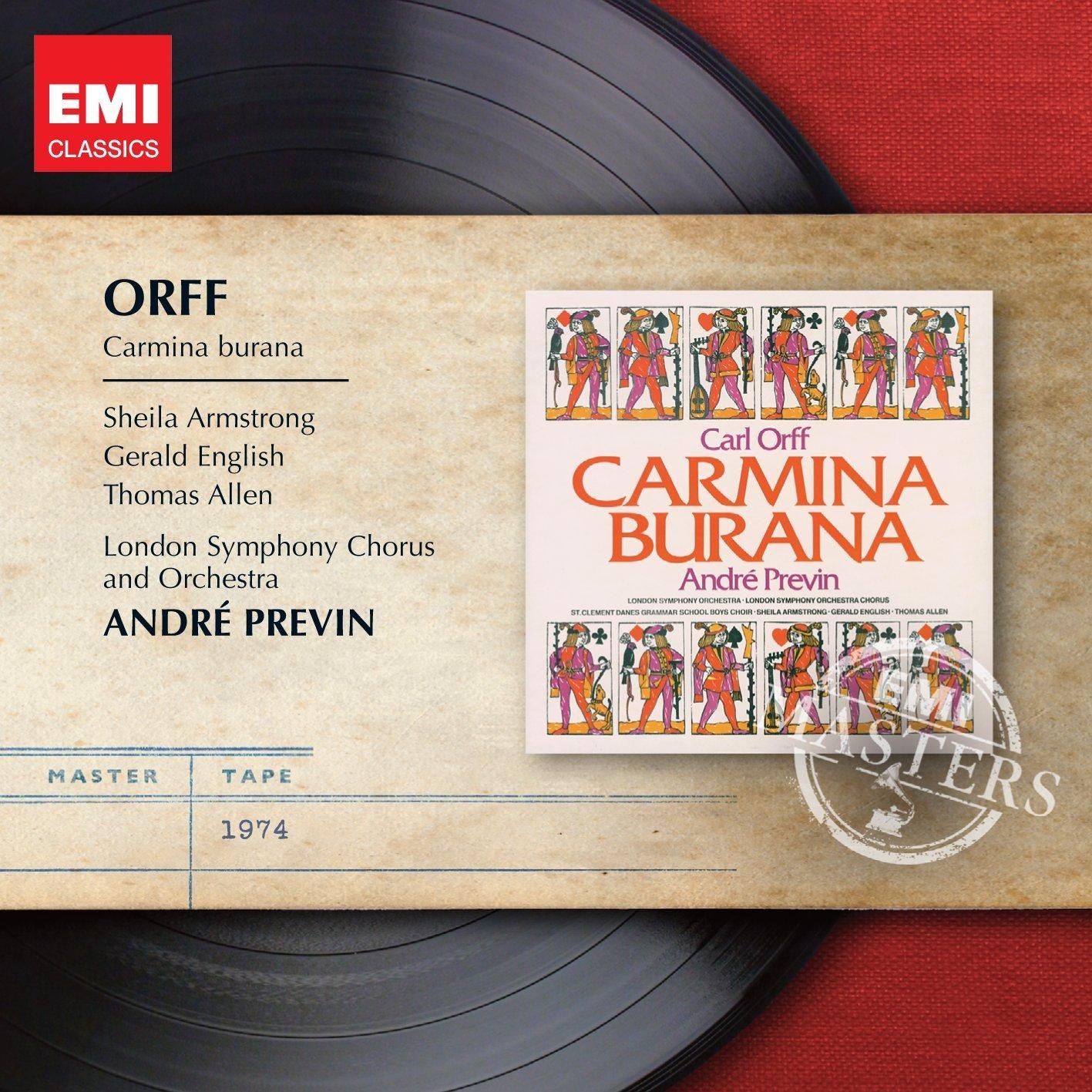 Andre Previn-Carmina Burana-Carl Orff-CD