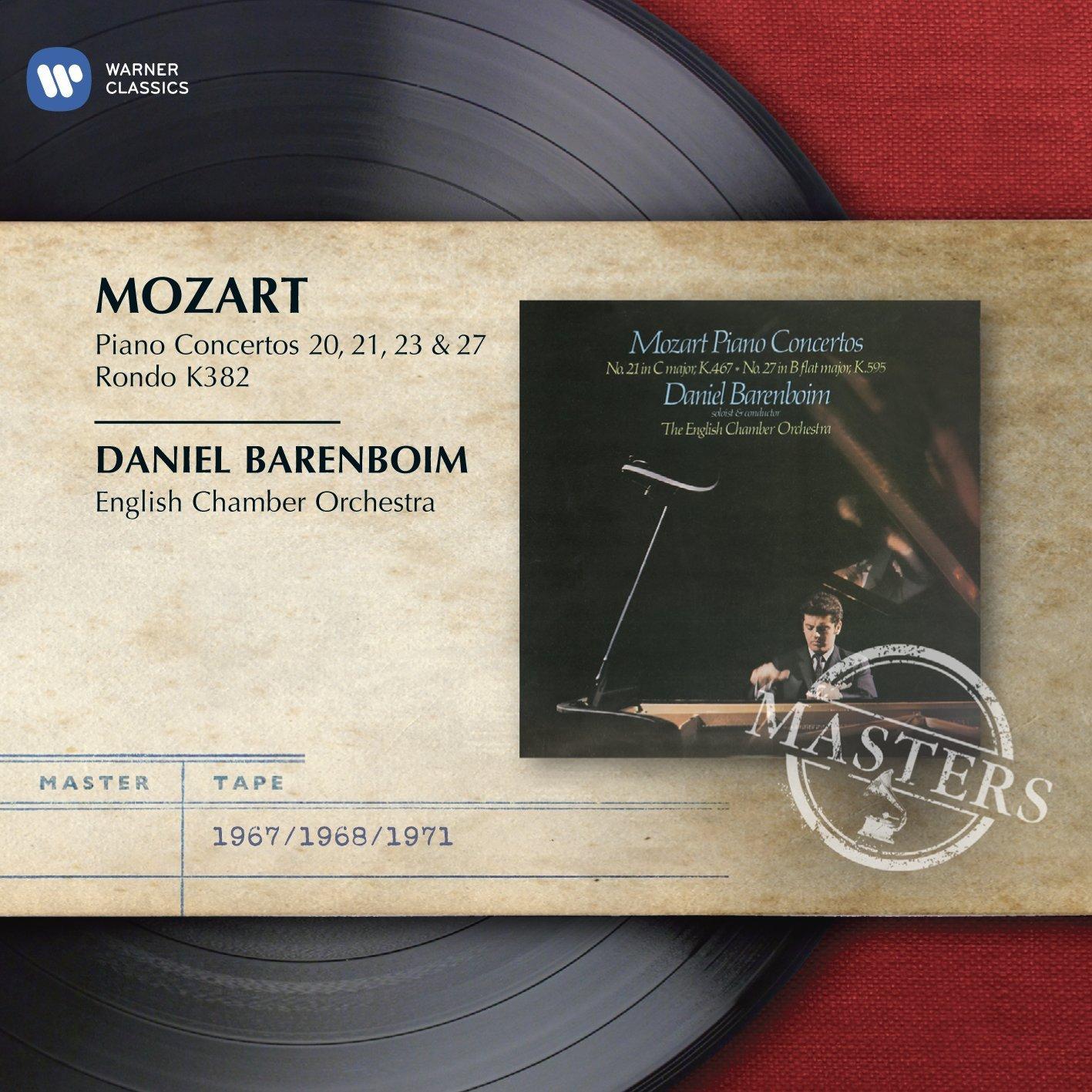 Daniel Barenboim-Piano Concertos 20, 21, 23 & 27 - Rondo K.382-Mozart-2CD