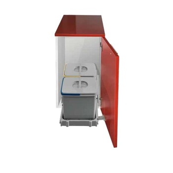 Cos de gunoi Smart 45, 30 lt, 2 cosuri x 15 lt Cos de gunoi Smart 45, 30 lt, 2 cosuri x 15 lt