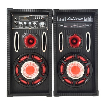 Boxe . profesionale Ailiang, 100 W, MMC, FM, USB, MicroSD, Bluetooth, 2 Intrari Mic Boxe . profesionale Ailiang, 100 W, MMC, FM, USB, MicroSD, Bluetooth, 2 Intrari Mic