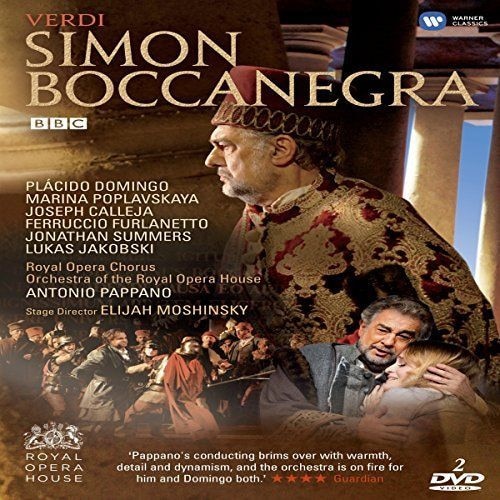 Placido Domingo,Marina Poplavskaya,Joseph Calleja/Orchestra at the Royal Opera house/Antonio Pappano - Verdi: Simon Boccanegra(Royal Opera House) (2DVD)