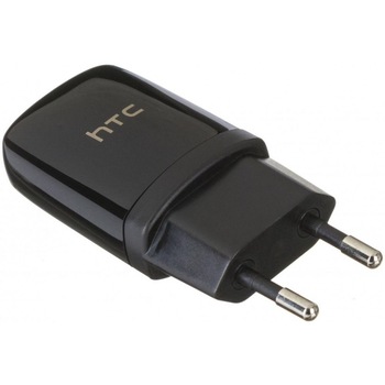 Incarcator Retea HTC, 1xUSB, 1.0A, Negru Incarcator Retea HTC, 1xUSB, 1.0A, Negru