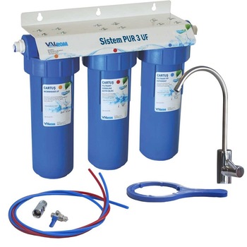 Sistem Ultra Filtrare Apa, In 3 Trepte, Valrom Pur 3Uf 10 Sistem Ultra Filtrare Apa, In 3 Trepte, Valrom Pur 3Uf 10
