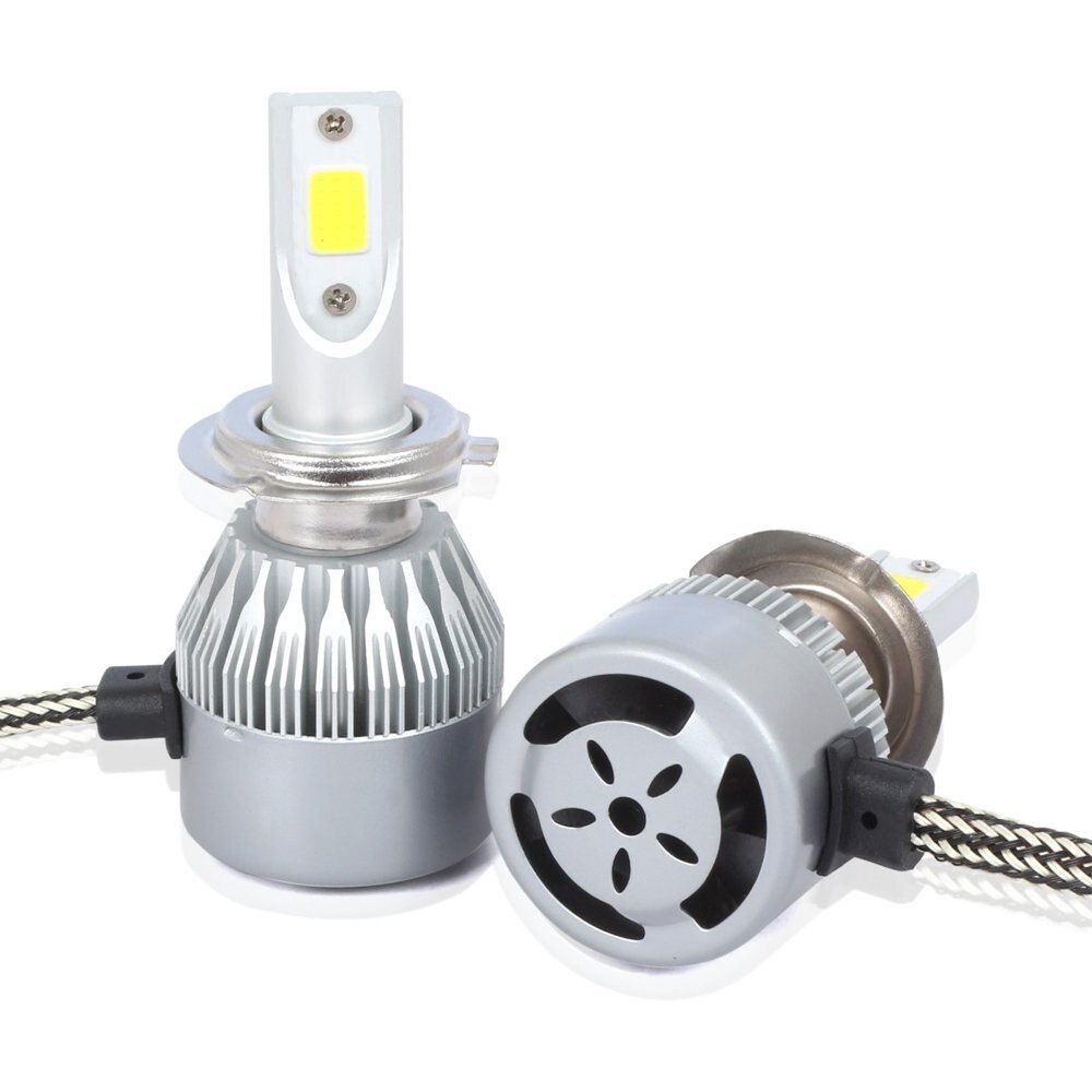 Kit 2 LED auto HB3 9005 36W 3800 lumeni 6000k LED 12v