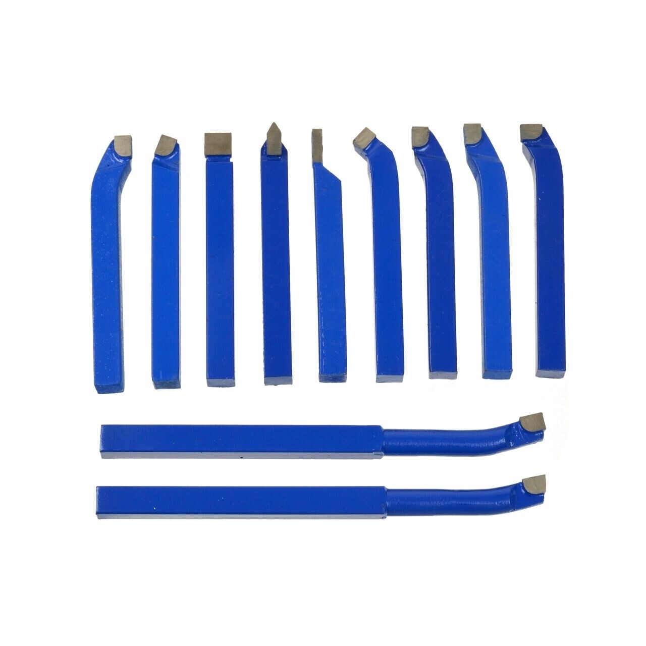 Set 11 instrumente de strunjire 8x8mm, Geko G01240