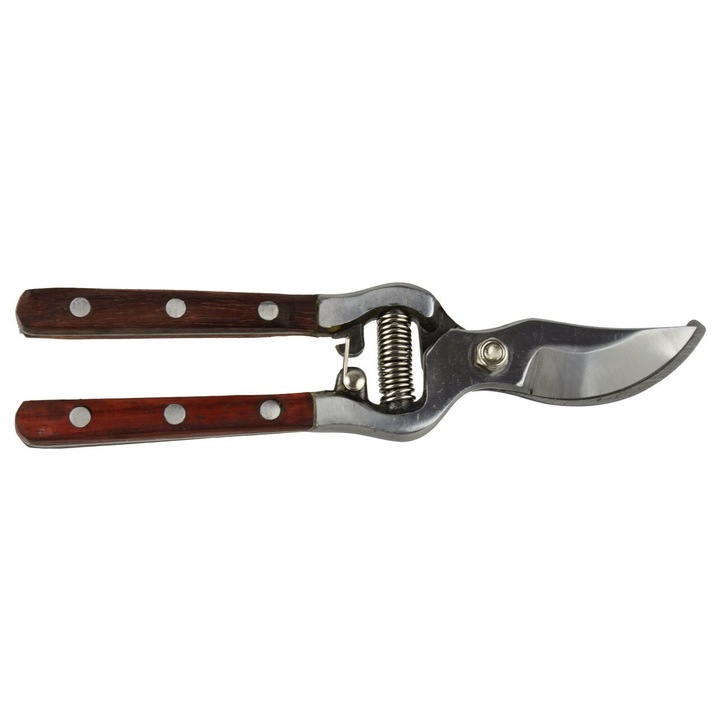 Foarfece gradinarit, maner din lemn, 200 mm, Geko, G72002