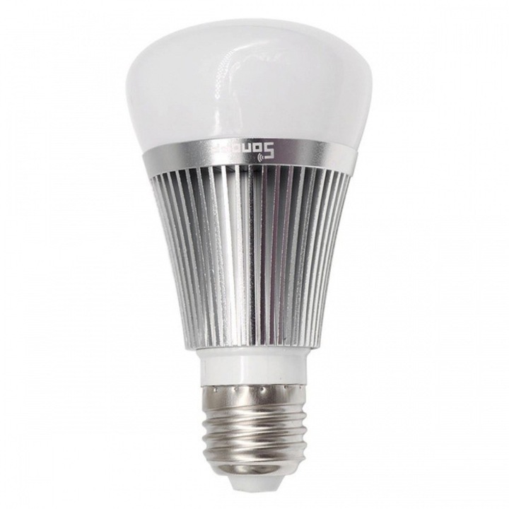 LED WiFi крушка SonoffF B1, димируема, RGB, Е27, 6W