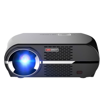 Videoproiector LED, 3500 lumeni, GP100, LCD 1080P Full-HD Level Image Quality, home cinema, jocuri, prezentari office Videoproiector LED, 3500 lumeni, GP100, LCD 1080P Full-HD Level Image Quality, home cinema, jocuri, prezentari office
