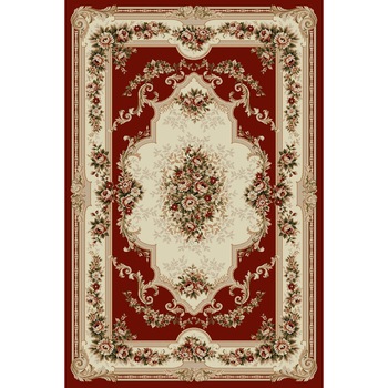 Covor Clasic, Lotos 574, Rosu, 80x150 cm, 1800 gr/mp Covor Clasic, Lotos 574, Rosu, 80x150 cm, 1800 gr/mp