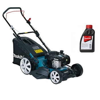 Masina de tuns gazon Makita PLM4627N, motor 4T B&S500E, 140cc, 46cm, 4CUT + ulei Masina de tuns gazon Makita PLM4627N, motor 4T B&S500E, 140cc, 46cm, 4CUT + ulei
