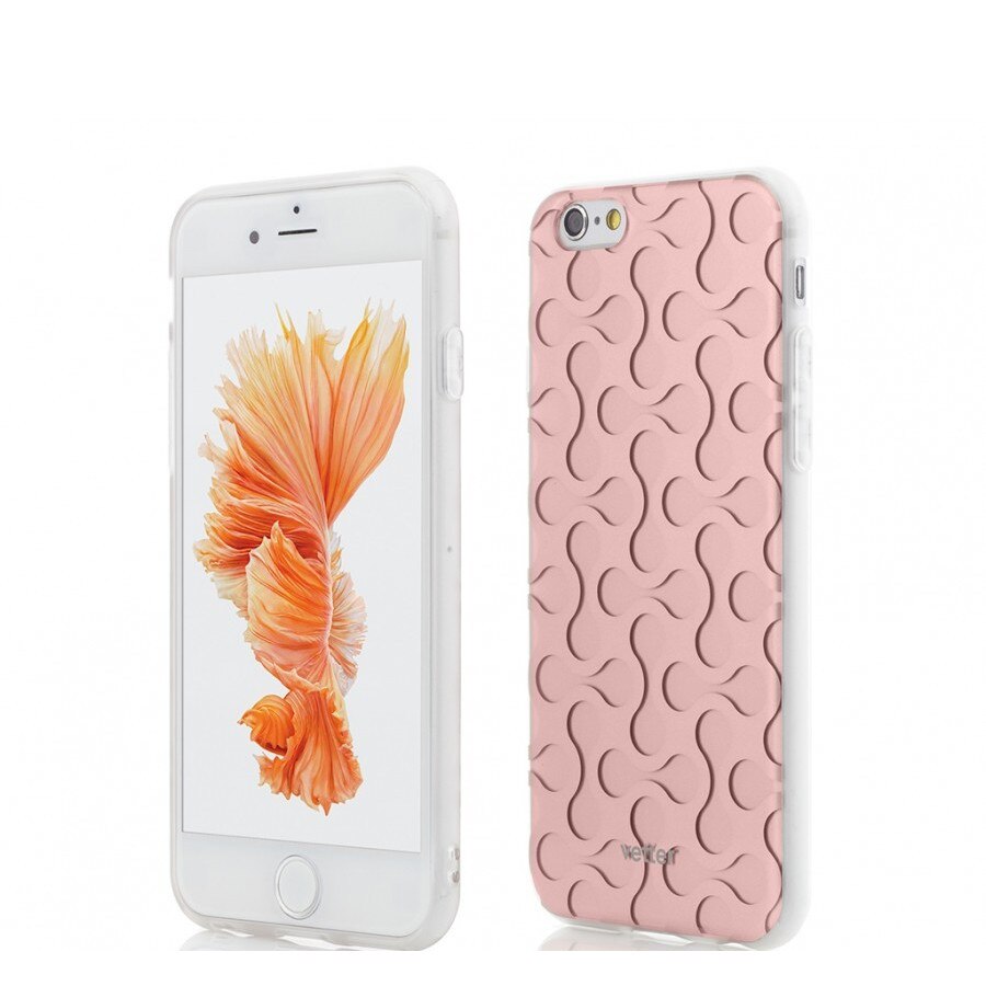 Husa iPhone 6 / 6S Soft Pro 3D Vetter Rose Gold