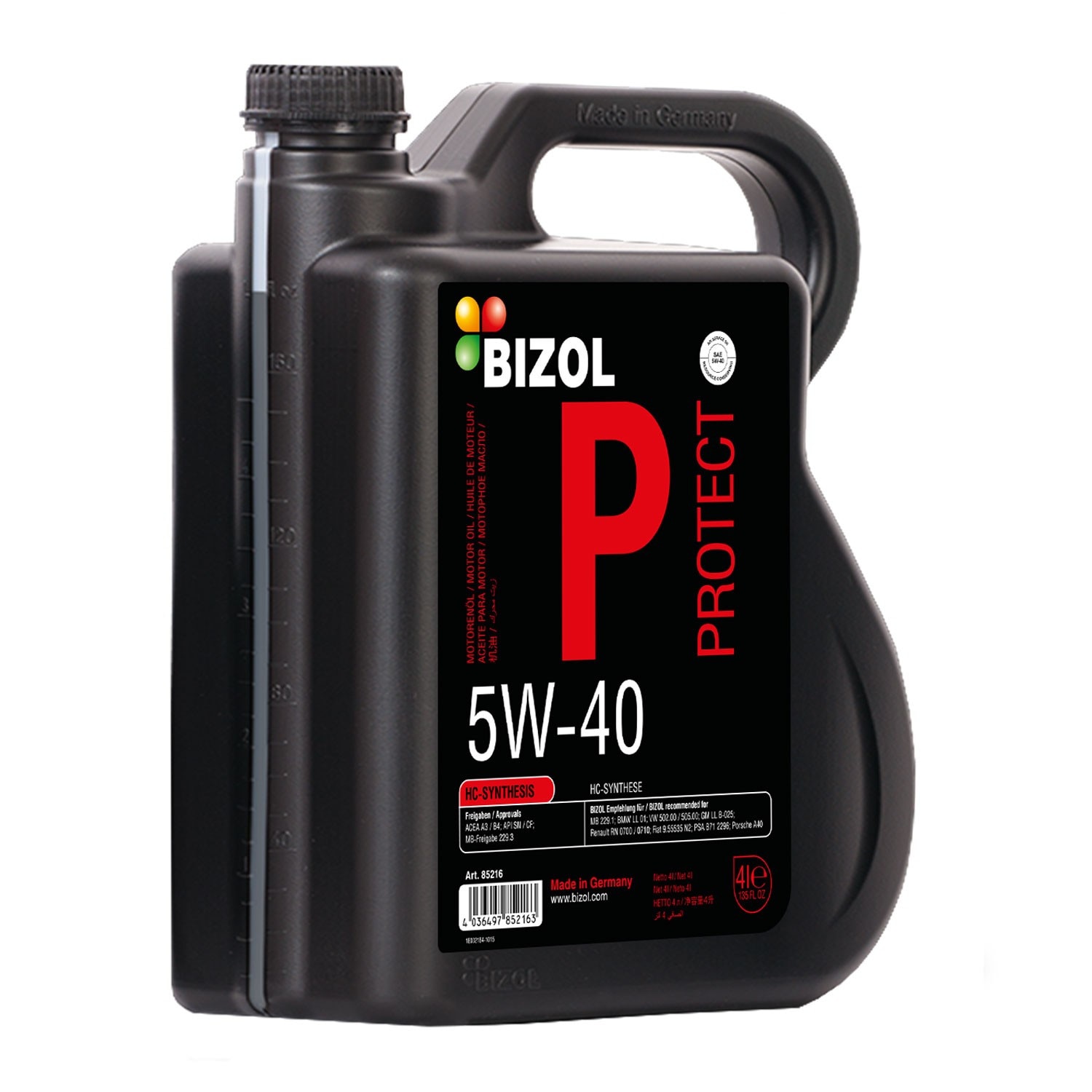 Ulei motor Bizol Protect 5W40 4L