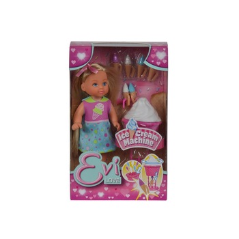 Papusa Simba Toys Steffi Love: Evi cu masina de inghetata 12cm Papusa Simba Toys Steffi Love: Evi cu masina de inghetata 12cm