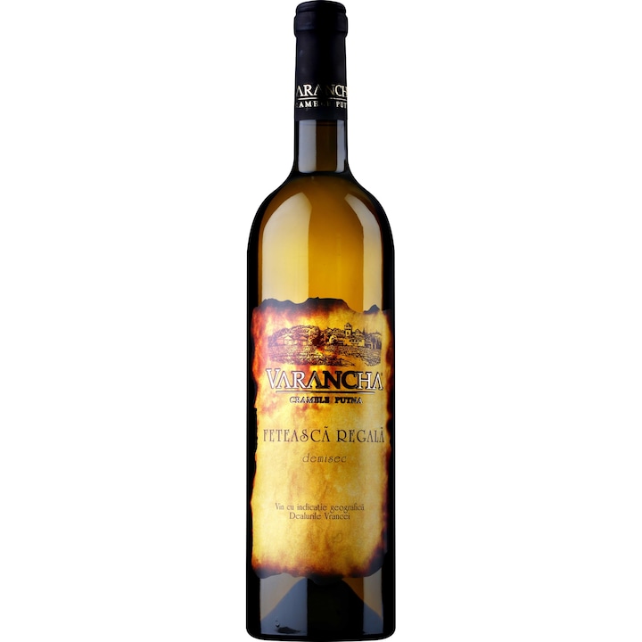 Бяло вино Crama Garboiu Varancha Feteasca Regala, Полусухо, 750 мл, 12.5%