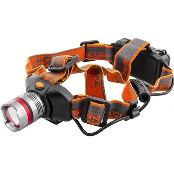 Lanterna de cap cu Zoom, LED CREE, 3 W, 160 lumen, unghi reglabil, RICHMANN EXCLUSIVE Lanterna de cap cu Zoom, LED CREE, 3 W, 160 lumen, unghi reglabil, RICHMANN EXCLUSIVE