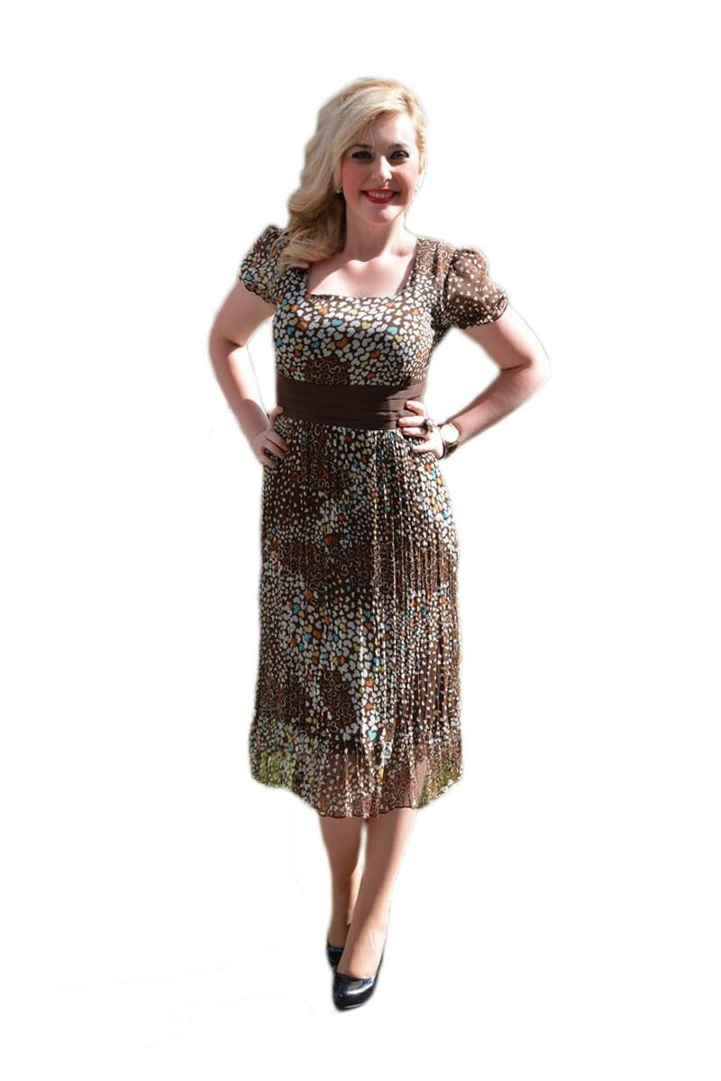 Rochie subtire din voal, D&J Exclusive, Maro