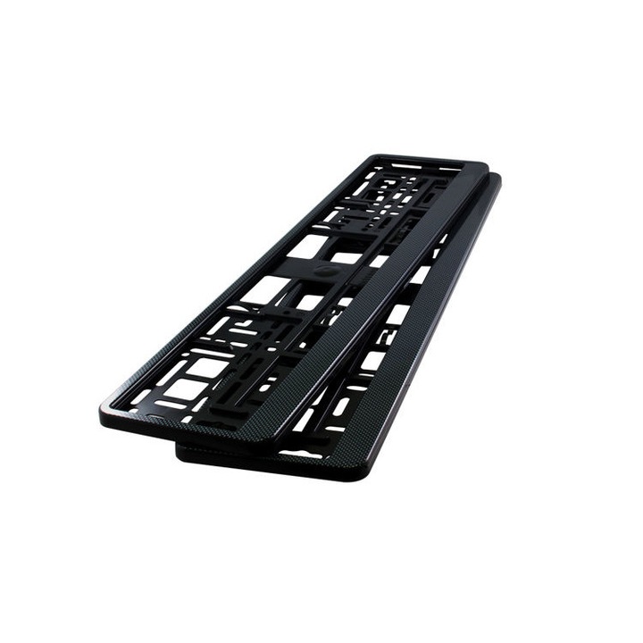 Rendszámtáblatartó keret HP Carbon, széntartalmú – 2 db