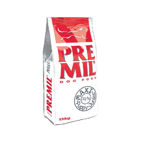 Hrana pentru Caini Premil Maxi Junior, cu carne si Lecitina, 15 Kg