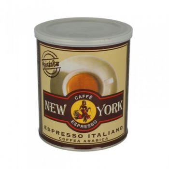 Cafea macinata New York Lattina Macinato Bar cutie metalica 250 gr Cafea macinata New York Lattina Macinato Bar cutie metalica 250 gr