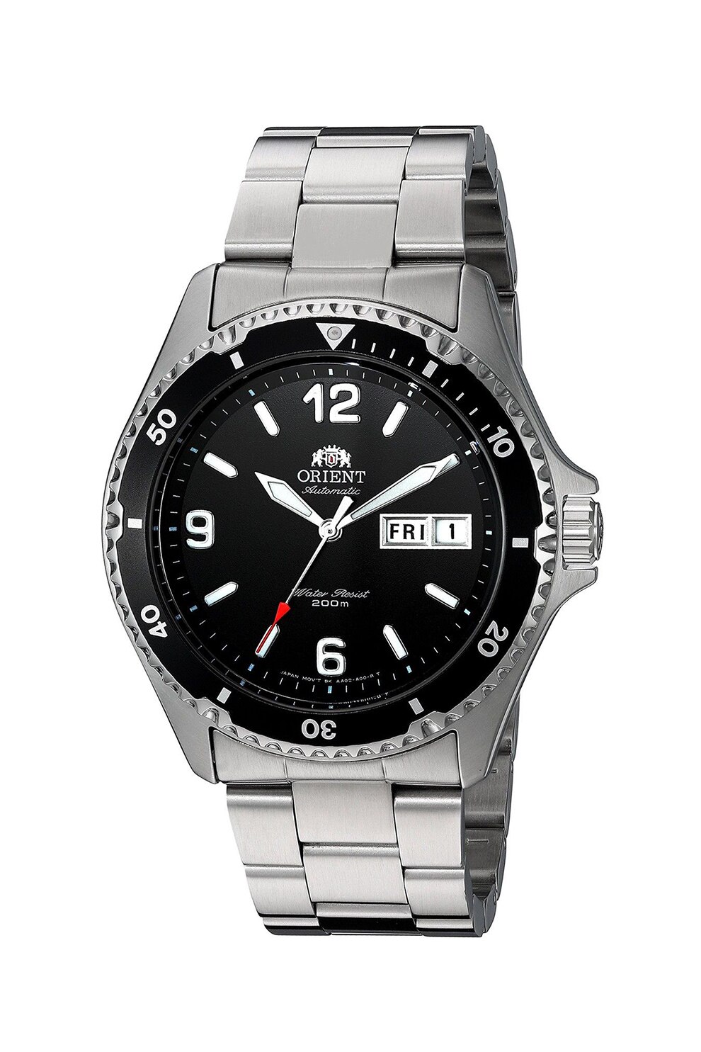 ORIENT, Ceas automatic din otel inoxidabil, Unisex, Argintiu