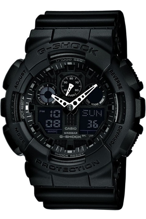 Casio, Ceas cronograf, Negru