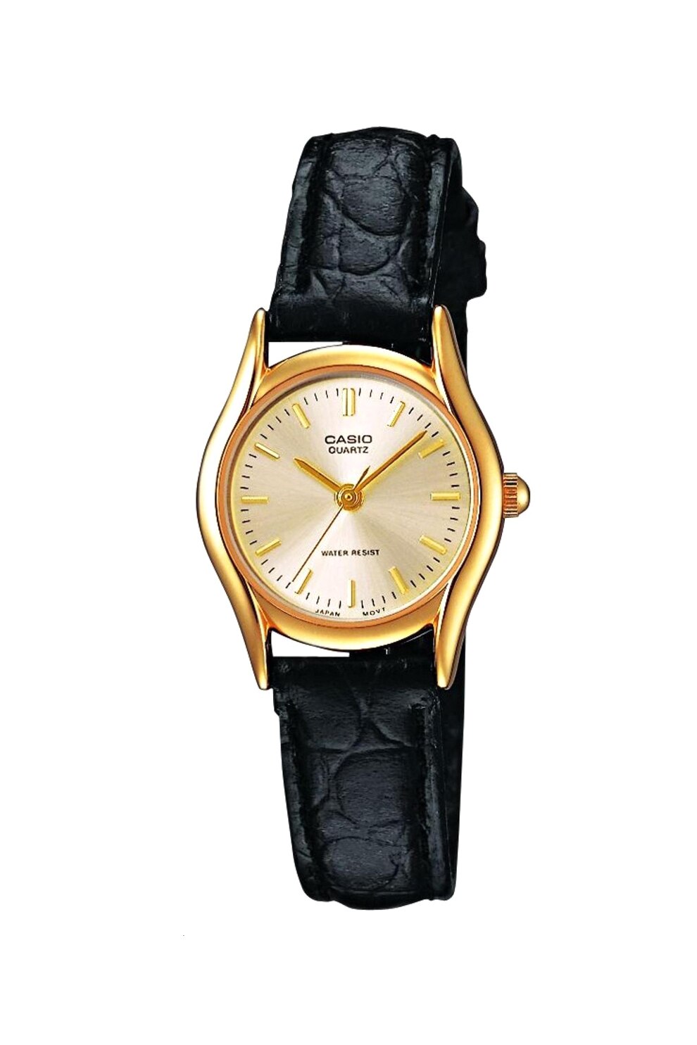 Casio, Ceas cu o curea de piele, Negru