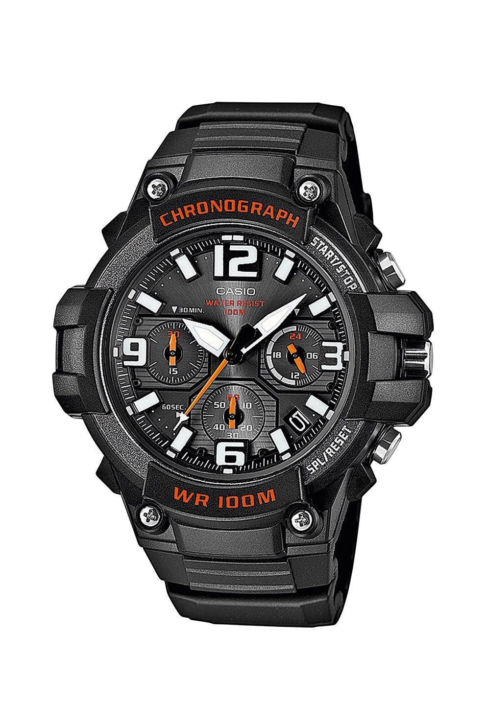 Casio, Ceas cronograf, Negru