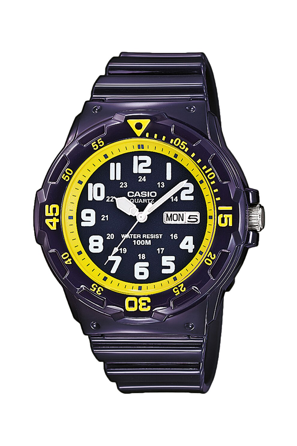 Casio, Ceas rotund cu mecanism quartz, Bleumarin
