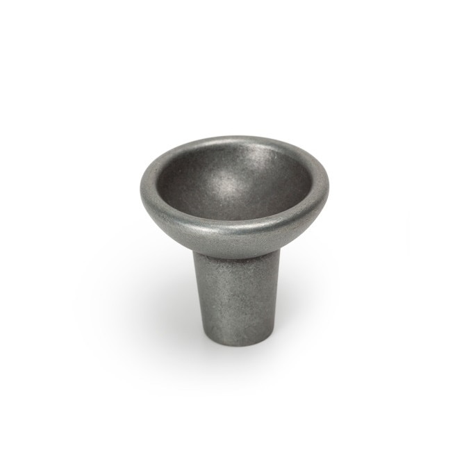 Buton pentru mobilier Raviolo finisaj cositor